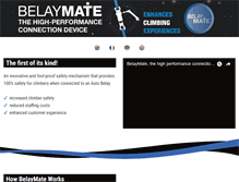 Tablet Screenshot of belaymate.com